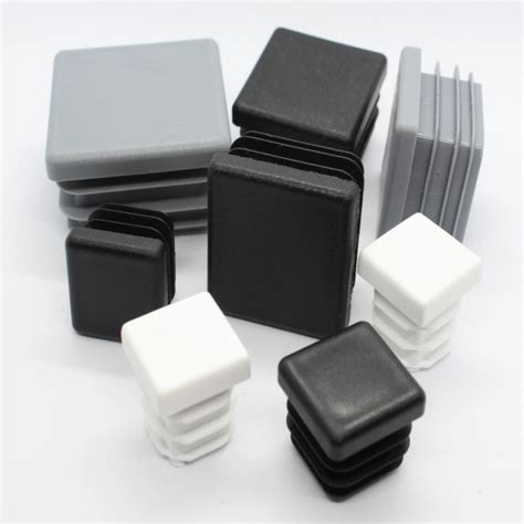 plastic end caps for metal box section|plastic end caps.